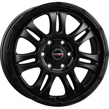 8x18 ET48 - LK6/130 ML84.1 Borbet CW8 black matt