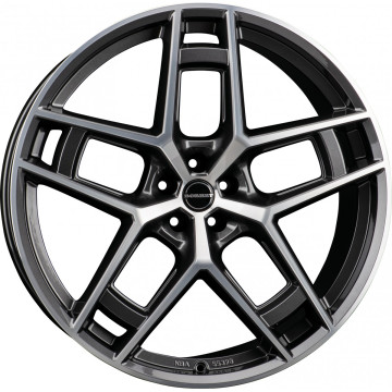 10.5x24 ET20 - LK5/112 ML66.6 Borbet TF graphite polished glossy