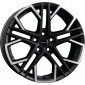 9.5x19 ET40 - LK5/112 ML72.5 Borbet XV black polished matt