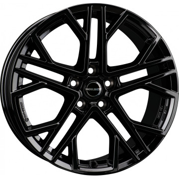 9.5x19 ET45 - LK5/114.3 ML64.2 Borbet XV black glossy