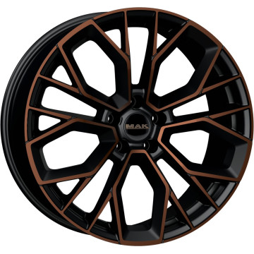 10x21 ET38 - LK5/112 ML66.6 Mak Stilo-D black & bronze