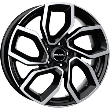 6.5x16 ET32 - LK4/108 ML65.1 Mak Apollo black mirror