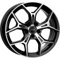 6.5x17 ET32 - LK4/108 ML65.1 Mak Epica black mirror