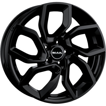 7.5x17 ET30 - LK5/110 ML65.1 Mak Apollo gloss black