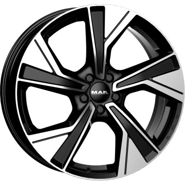 8x19 ET50 - LK5/108 ML63.4 Mak Malmoe black mirror