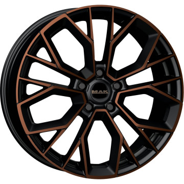 8.5x19 ET40 - LK5/114.3 ML76 Mak Stilo black & bronze