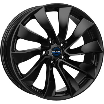 9.5x19 ET45 - LK5/114.3 ML64.1 Mak Solar gloss black