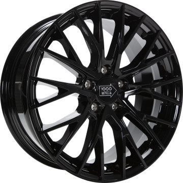 8x18 ET40 - LK5/108 ML72.2 1000 Miglia MM1009 gloss black