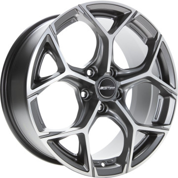 10x22 ET18 - LK5/112 ML66.5 GMP Ultrivity anthracite matt diamond