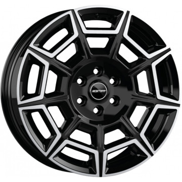 7.5x18 ET40 - LK5/114.3 ML66.1 GMP Pervan black diamond