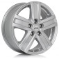6.5x16 ET50 - LK6/120 ML74.6 Rial Transporter polar-silber