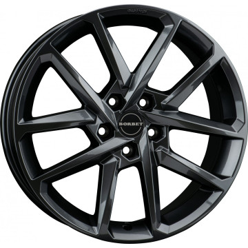 8x19 ET39 - LK5/112 ML66.5 Borbet N e-grey