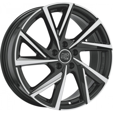 7.5x17 ET29 - LK5/112 ML66.56 MSW MSW 80/5 gloss black full polished