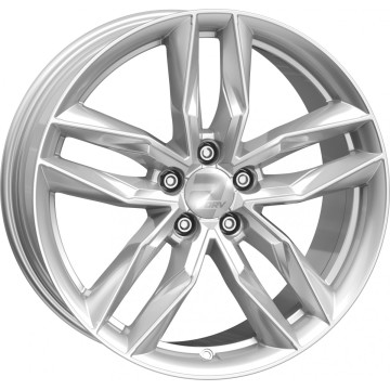 8x18 ET40 - LK5/112 ML66.6 2DRV WH40 race silber lackiert