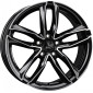 8.5x19 ET43 - LK5/112 ML66.5 Ultra Wheels UA6 Pro black polished