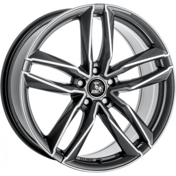 8.5x19 ET43 - LK5/112 ML66.5 Ultra Wheels UA6 Pro gunmetal polished
