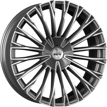 11.5x22 ET45 - LK5/130 ML71.6 Antera A103 moon grey diamond