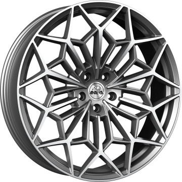 10.5x22 ET30 - LK5/112 ML66.6 Antera A105 moon grey diamond