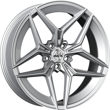 8.5x19 ET42 - LK5/108 ML63.4 Antera A107 silver ice