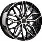 8.5x19 ET46 - LK5/114.3 ML72.6 Carmani 26 Max black polish