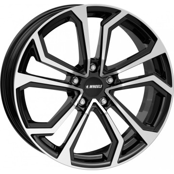 8x18 ET45 - LK5/108 ML73.1 itWheels Ella gloss black polished