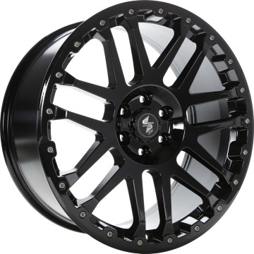 9x20 ET45 - LK6/120 ML74.6 Etabeta Combat CV black shiny