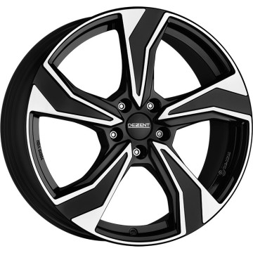 7.5x17 ET53 - LK5/112 ML66.6 Dezent KB black/polished