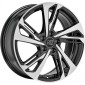 7x17 ET46 - LK5/112 ML57.1 MSW MSW 60 gloss black full polished