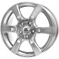 6.5x16 ET46 - LK5/114.3 ML67.1 RC-Design RC20 kristallsilber