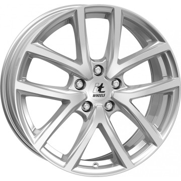 7x17 ET25 - LK4/108 ML65.1 itWheels Mira gloss silver