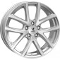 7x17 ET37 - LK5/100 ML57.1 itWheels Mira gloss silver