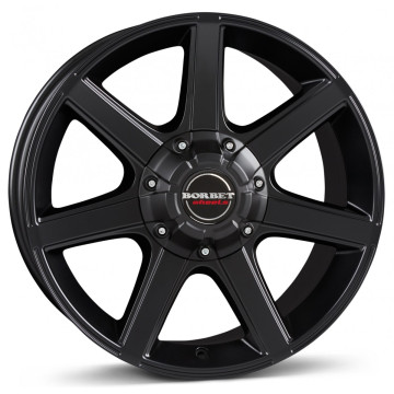 8x17 ET20 - LK6/139.7 ML78.1 Borbet CWE black matt