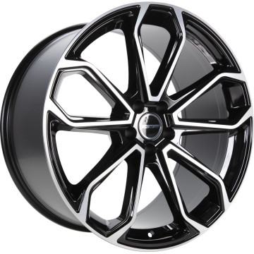10x22 ET38 - LK5/130 ML66.5 GMP Furiosa black diamond