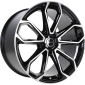 10x22 ET38 - LK5/130 ML66.5 GMP Furiosa black diamond