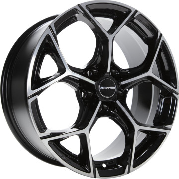 11.5x23 ET40 - LK5/120 ML66.6 GMP Ultrivity black diamond