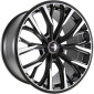 10x20 ET40 - LK5/112 ML66.6 Diewe RF02 black matt polish