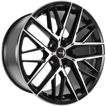 10x21 ET50 - LK5/112 ML66.6 Diewe RFX01 black matt polish