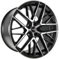 11.5x21 ET40 - LK5/112 ML66.6 Diewe RFX01 black matt polish