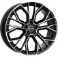 11.5x22 ET47 - LK5/130 ML66.45 Mak Stilo-D black mirror