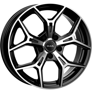 7x18 ET32 - LK5/114.3 ML66.1 Mak Epica black mirror
