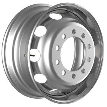 Accuride 7.50 x 19.5  10/225/176  ET138  31460043  Silber RAL9006 einteilig