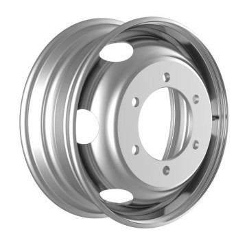 Accuride 6.00 x 17.5  6/205/161  ET120  31459997  Silber RAL9006 einteilig