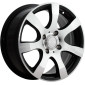 6.5x16 ET50 - LK5/120 ML65.1 Tomason TN3F black polished