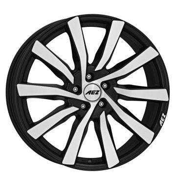 8x19 ET45 - LK5/114.3 ML71.6 AEZ Reef black matt polished