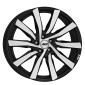 8x19 ET45 - LK5/114.3 ML71.6 AEZ Reef black matt polished