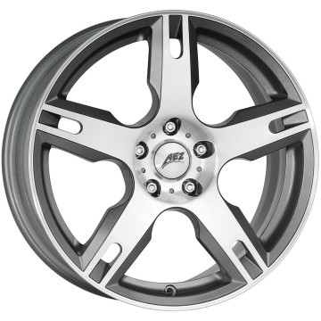 8x18 ET40 - LK5/112 ML70.1 AEZ Tacana anthrazit poliert
