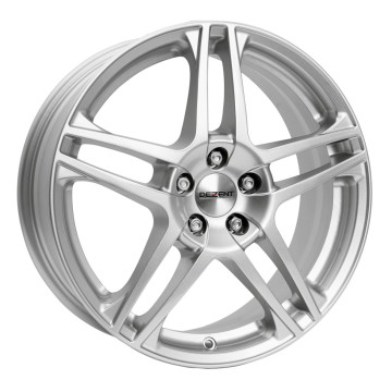 7.5x16 ET53 - LK5/112 ML66.6 Dezent RB silver