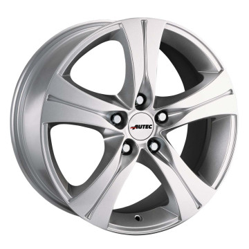7x16 ET38 - LK5/110 ML70 Autec Typ E - Ethos brillantsilber