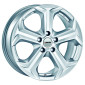 6.5x16 ET45 - LK5/108 ML70 Autec Typ X - Xenos brillantsilber