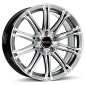 8x18 ET40 - LK5/115 ML70.2 Borbet CW1 hyper silver